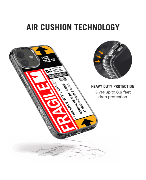 DailyObjects Fragile Stride 2.0 Case Cover For iPhone 12