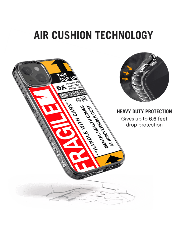 DailyObjects Fragile Stride 2.0 Case Cover For iPhone 13