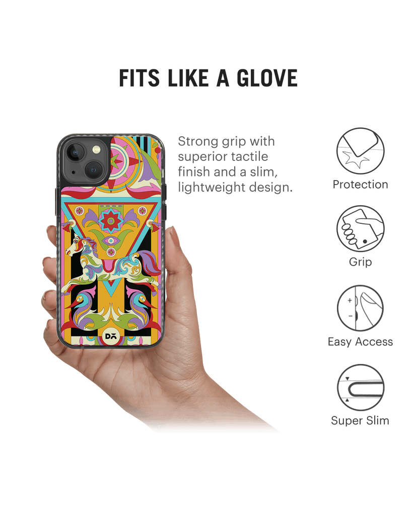 DailyObjects Ghoda Mela Stride 2.0 Case Cover For iPhone 13 Mini