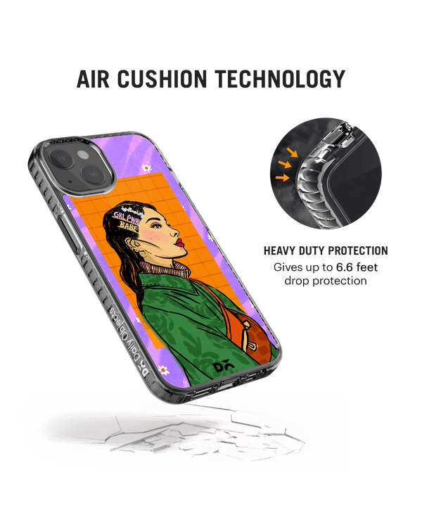 DailyObjects Girl Power Babe Stride 2.0 Phone Case Cover For iPhone 14