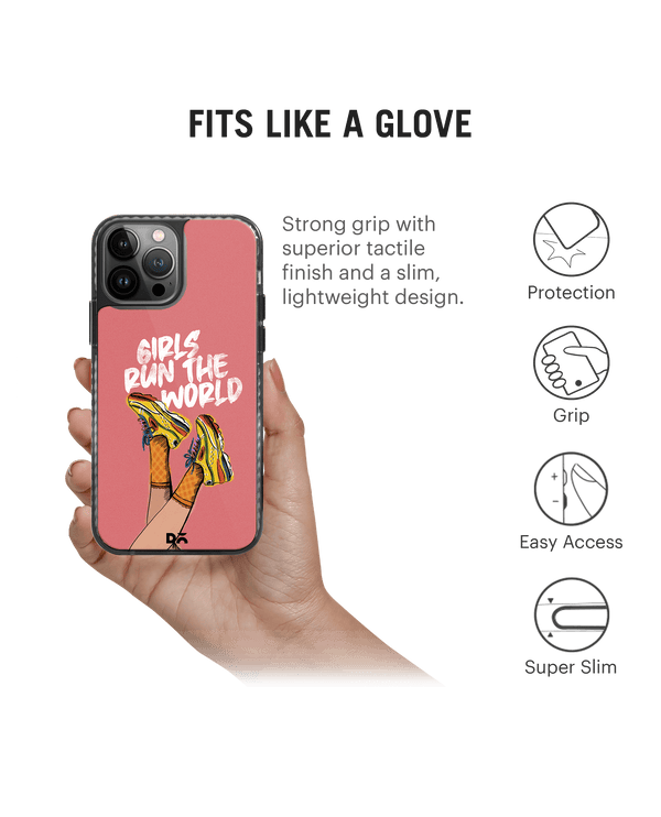 DailyObjects Girls Run The World Stride 2.0 Phone Case Cover For iPhone 14 Pro