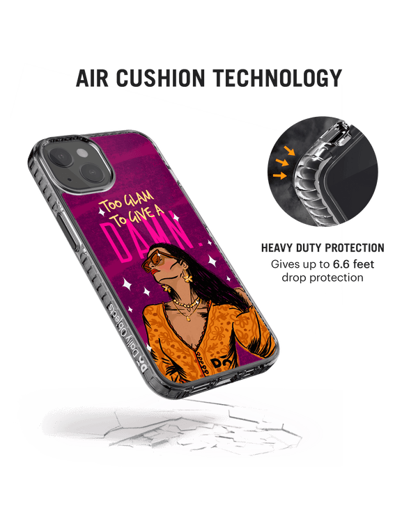 DailyObjects Glam No Damn Stride 2.0 Case Cover For iPhone 13