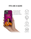 DailyObjects Glam No Damn Stride 2.0 Case Cover For iPhone 13