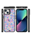 DailyObjects Glittering Daisy Black Hybrid Clear Case Cover For iPhone 13 Mini