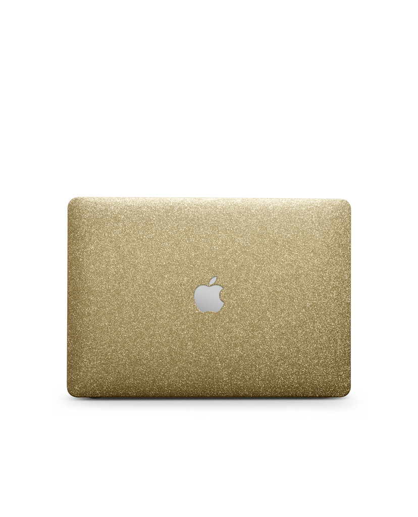 Gold Glitter Hardshell Case for Macbook