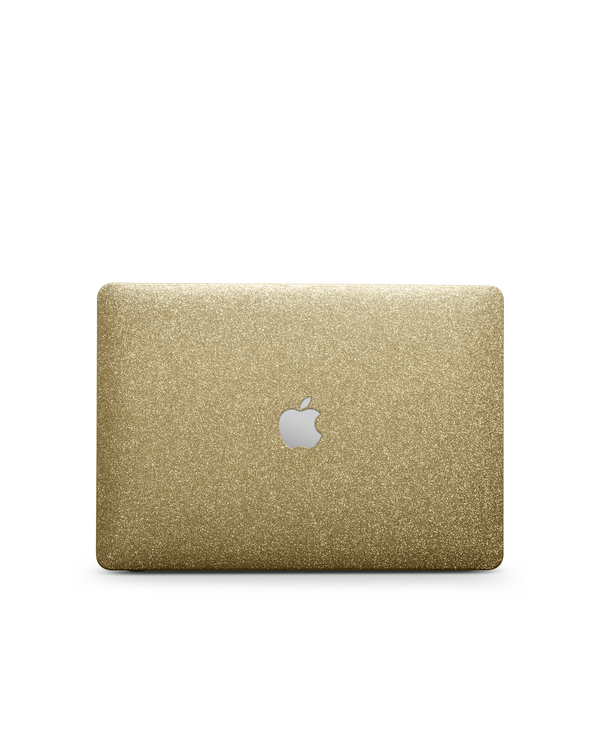 Gold Glitter Hardshell Case for Macbook
