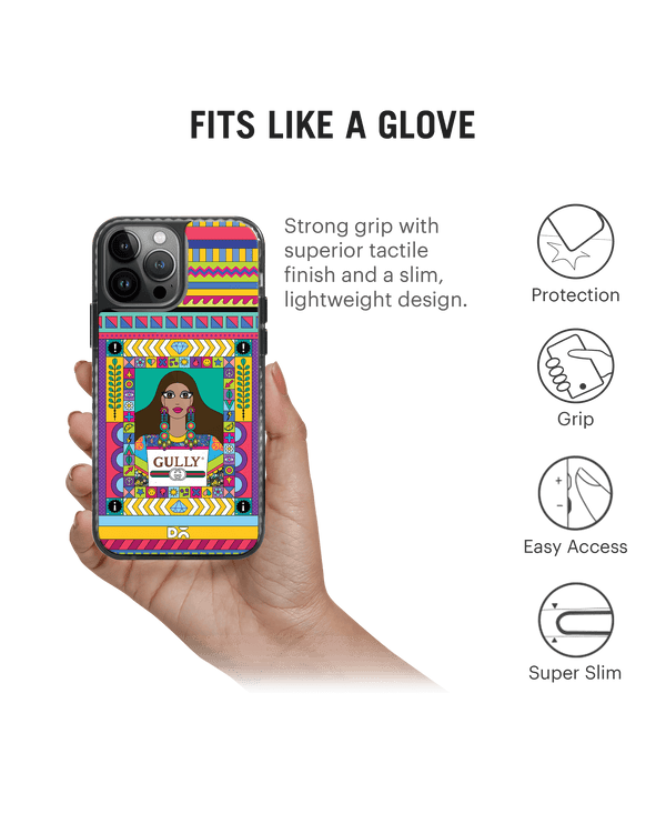 DailyObjects Gully Gal Stride 2.0 Case Cover For iPhone 13 Pro