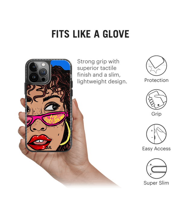 DailyObjects Hey Good Looking Stride 2.0 Case Cover For iPhone 13 Pro Max