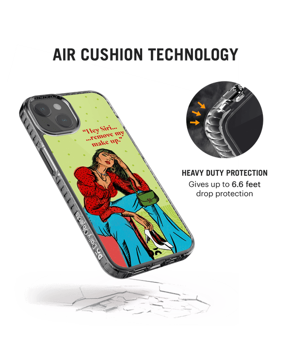 DailyObjects Hey Siri Stride 2.0 Phone Case Cover For iPhone 14