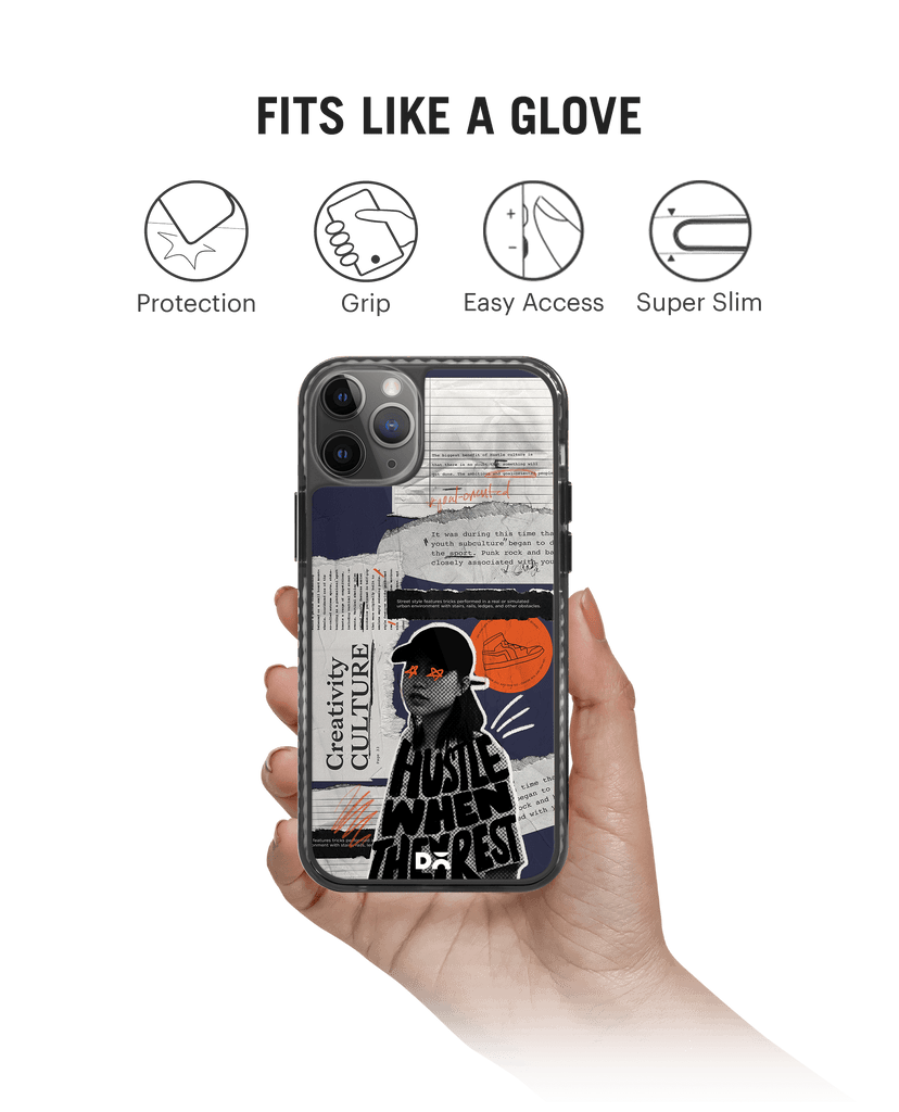 DailyObjects Hustle When They Rest Stride 2.0 Case Cover For iPhone 11 Pro
