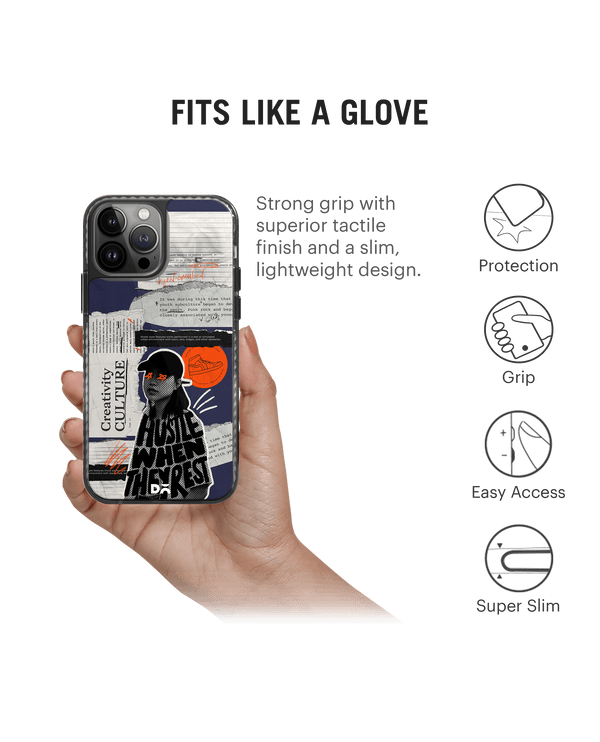 DailyObjects Hustle When They Rest Stride 2.0 Case Cover For iPhone 13 Pro Max