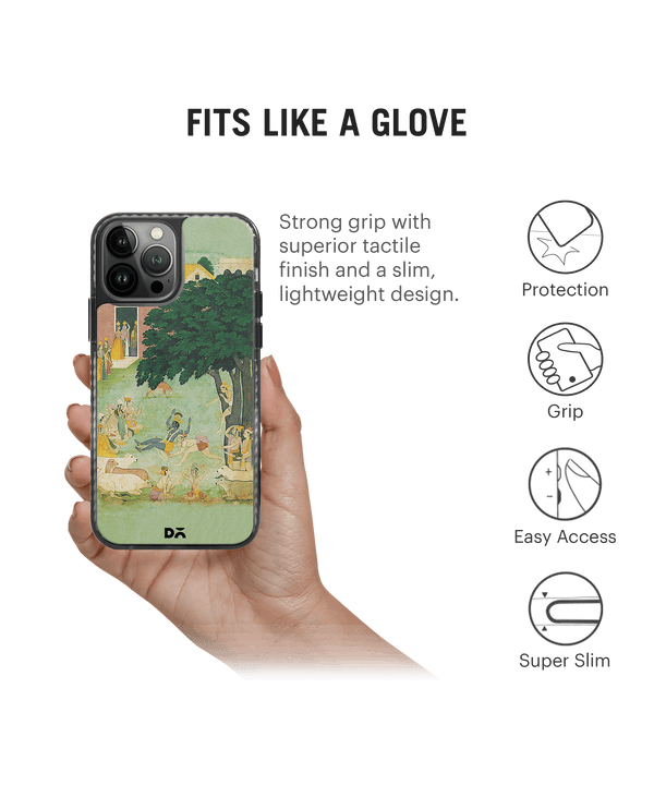 DailyObjects Krishan Swing Friends Stride 2.0 Case Cover For iPhone 13 Pro