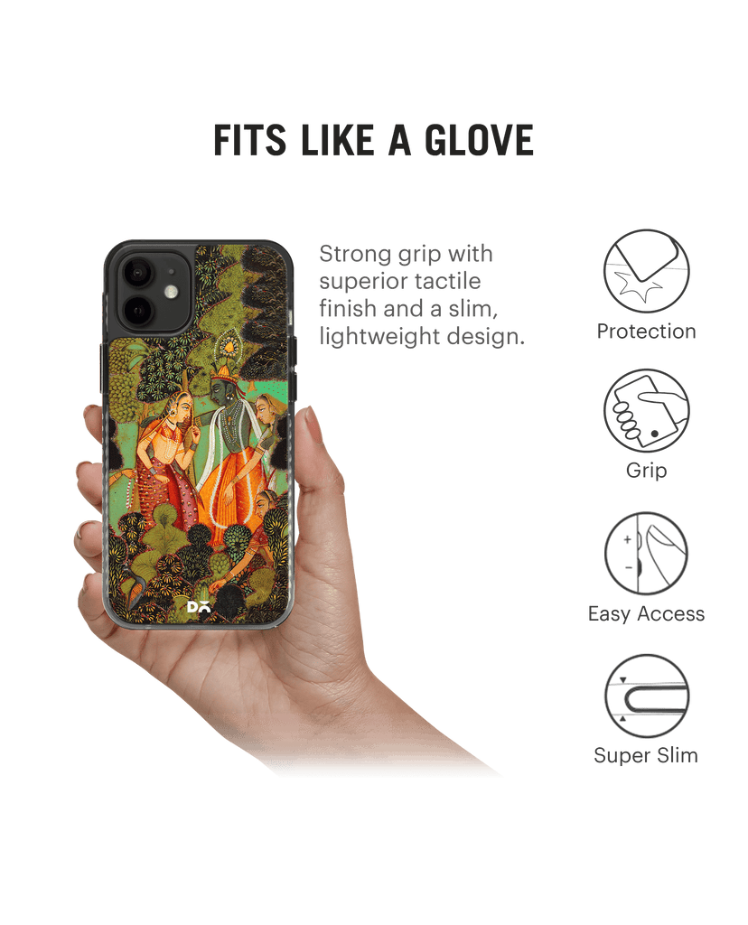 DailyObjects Krishna Stride 2.0 Case Cover For iPhone 12