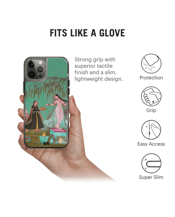 DailyObjects Maids with Offerings Stride 2.0 Case Cover For iPhone 12 Pro Max