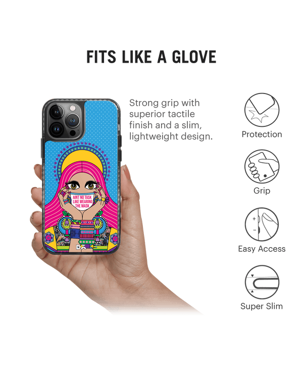 DailyObjects Mask-Up Millennial Stride 2.0 Case Cover For iPhone 13 Pro Max