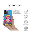 DailyObjects Mask-Up Millennial Stride 2.0 Case Cover For iPhone 13 Pro