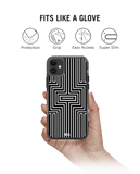 DailyObjects Maze White Stride 2.0 Case Cover For iPhone 11