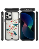 DailyObjects Melody Birds Black Hybrid Clear Case Cover For iPhone 11 Pro Max