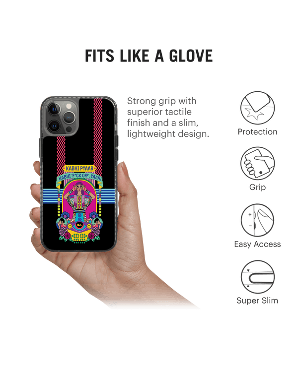 DailyObjects Nasty Pyaar Stride 2.0 Case Cover For iPhone 12 Pro