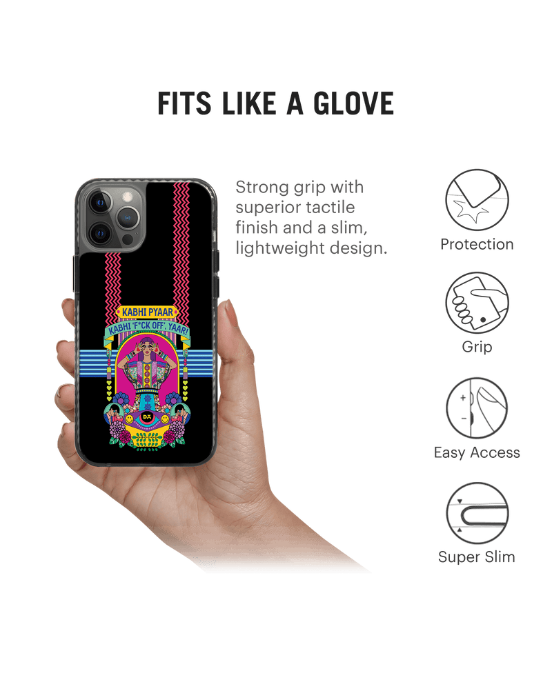 DailyObjects Nasty Pyaar Stride 2.0 Case Cover For iPhone 12 Pro