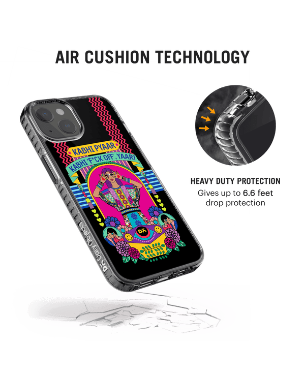 DailyObjects Nasty Pyaar Stride 2.0 Phone Case Cover For iPhone 14