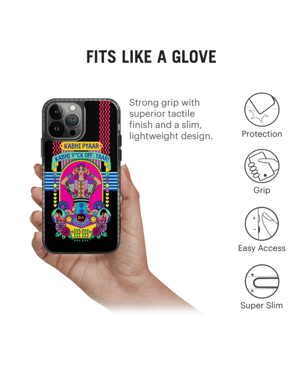 DailyObjects Nasty Pyaar Stride 2.0 Phone Case Cover For iPhone 14 Pro Max