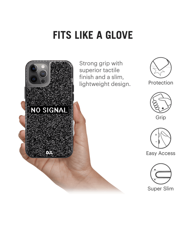 DailyObjects No Signal Stride 2.0 Case Cover For iPhone 12 Pro Max