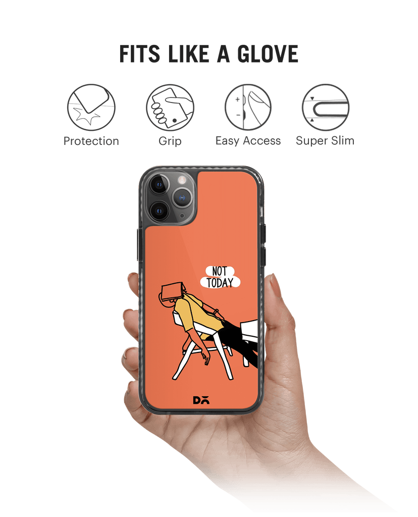 DailyObjects Not Today Stride 2.0 Case Cover For iPhone 11 Pro Max