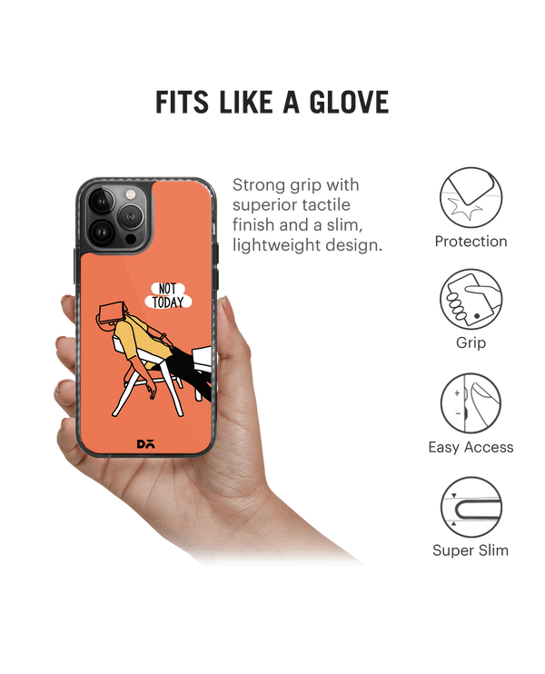 DailyObjects Not Today Stride 2.0 Phone Case Cover For iPhone 14 Pro Max
