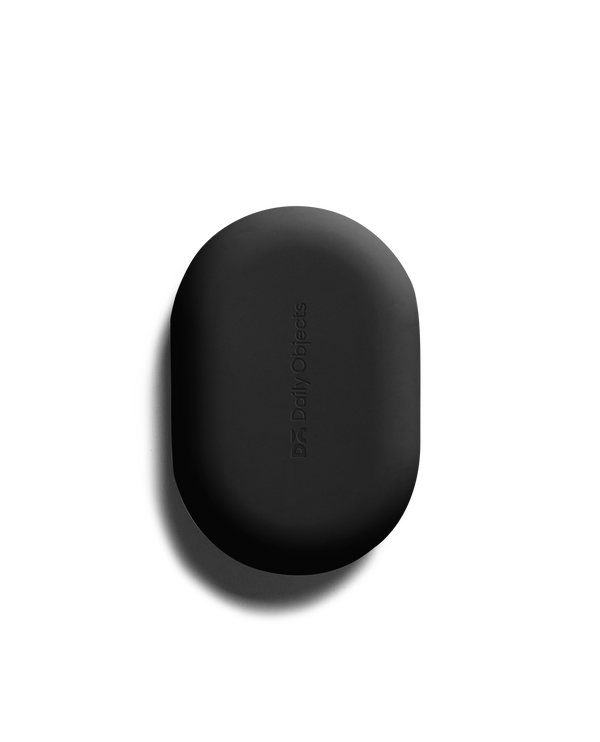 Oblong Earphones & Cable Pouch - (Black)