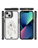 DailyObjects Off White Dreams Black Hybrid Clear Case Cover For iPhone 13 Mini
