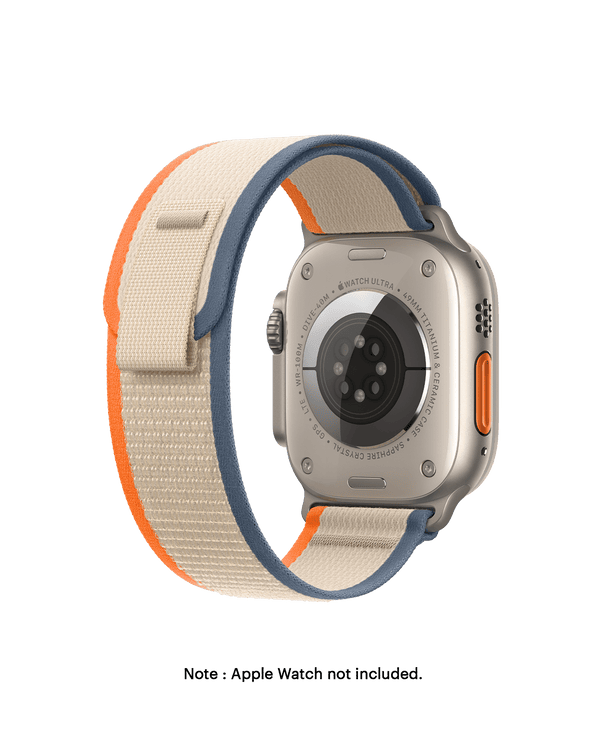 Pull Tab Nylon Weave Apple WatchBand