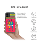 DailyObjects Overthinking & Overdrinking Stride 2.0 Case Cover For iPhone 12