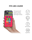 DailyObjects Overthinking & Overdrinking Stride 2.0 Phone Case Cover For iPhone 14 Plus