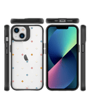 DailyObjects Party Poppers Black Hybrid Clear Case Cover For iPhone 13 Mini