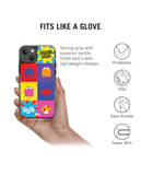Pixel Pop Stride 2.0 Phone Case Cover For iPhone 14 Plus