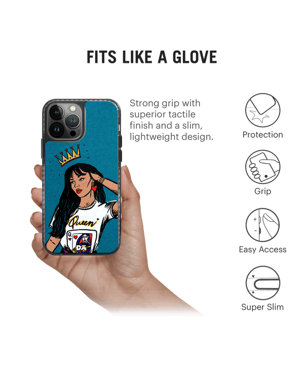 DailyObjects Queen Babe Stride 2.0 Case Cover For iPhone 13 Pro Max