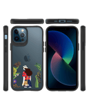 DailyObjects Rastafari Black Hybrid Clear Case Cover For iPhone 12 Pro Max