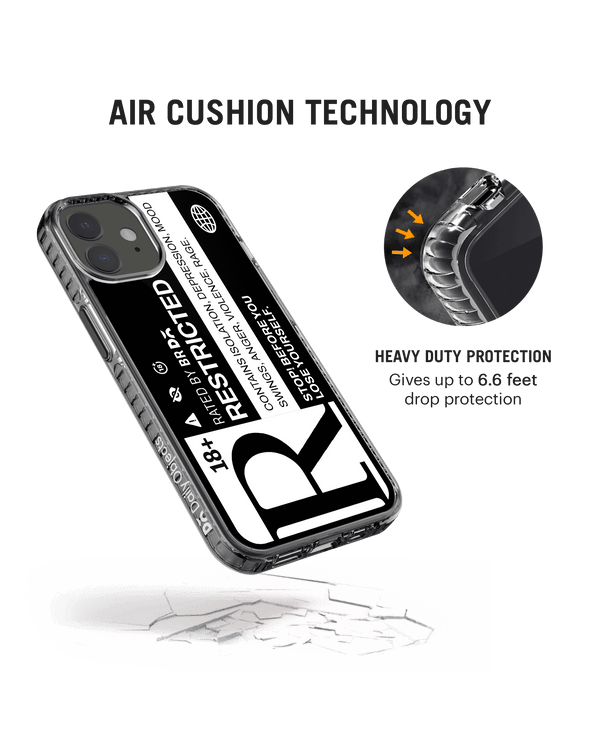 DailyObjects Restricted Stride 2.0 Case Cover For iPhone 12