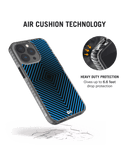 DailyObjects Rhombus Aqua Stride 2.0 Case Cover For iPhone 13 Pro