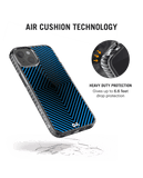 DailyObjects Rhombus Aqua Stride 2.0 Phone Case Cover For iPhone 14