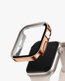 Black Sleek Fit Apple Watch Series Case with Screen Protector (44mm)