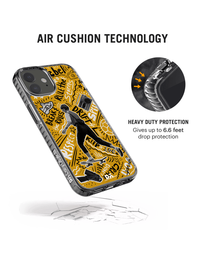 DailyObjects Rule The Streets Stride 2.0 Case Cover For iPhone 12