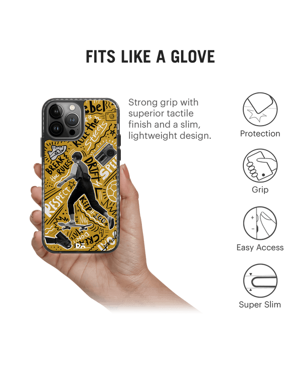 DailyObjects Rule The Streets Stride 2.0 Case Cover For iPhone 13 Pro