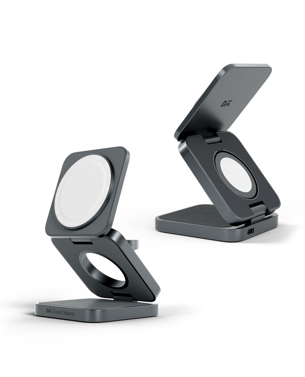 DailyObjects SURGE™ Max Foldaway 3-In-1 Magnetic MagSafe Wireless Charger
