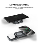 SURGE™ Max Foldaway 3-In-1 Magnetic MagSafe Wireless Charger