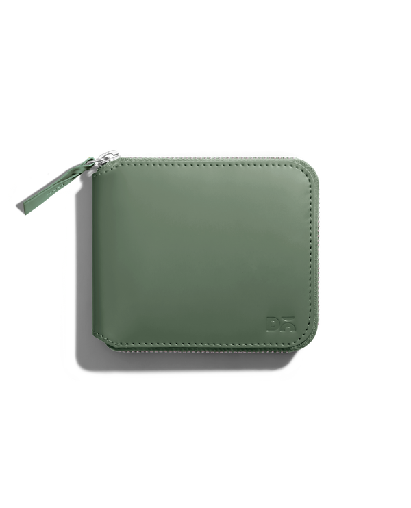 Vegan Leather Zip Wallet