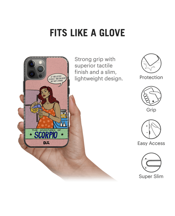 DailyObjects Scorpio Stride 2.0 Case Cover For iPhone 12 Pro