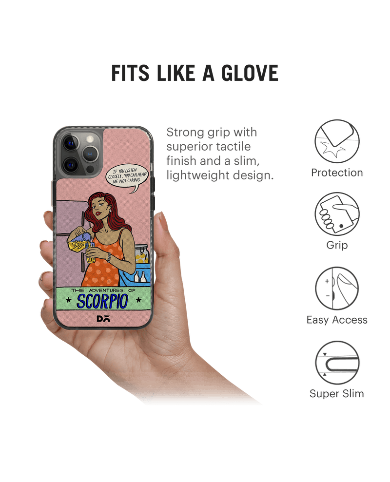 DailyObjects Scorpio Stride 2.0 Case Cover For iPhone 12 Pro