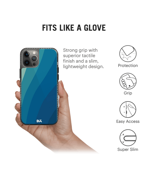 DailyObjects Sea Waves Stride 2.0 Case Cover For iPhone 12 Pro